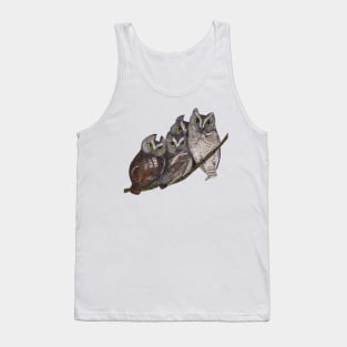 Baby Screech Owls Tank Top